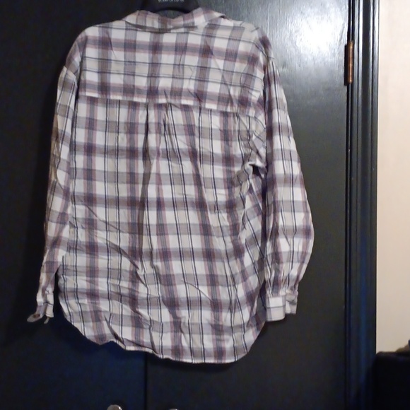 Plaid Button-Up Shirt - Picture 5 of 10